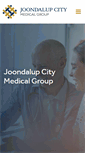 Mobile Screenshot of joondalupcitymedicalgroup.com.au